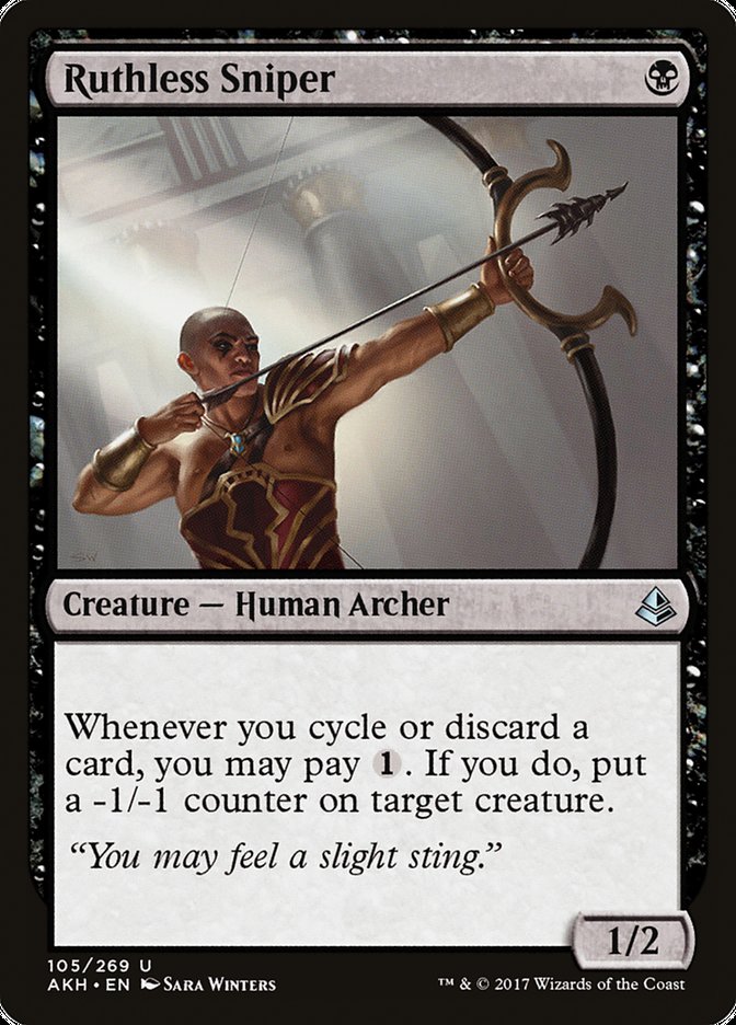 Ruthless Sniper [Amonkhet] - The Mythic Store | 24h Order Processing