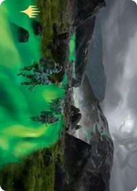 Path to the World Tree Art Card (Gold-Stamped Signature) [Kaldheim Art Series] - The Mythic Store | 24h Order Processing