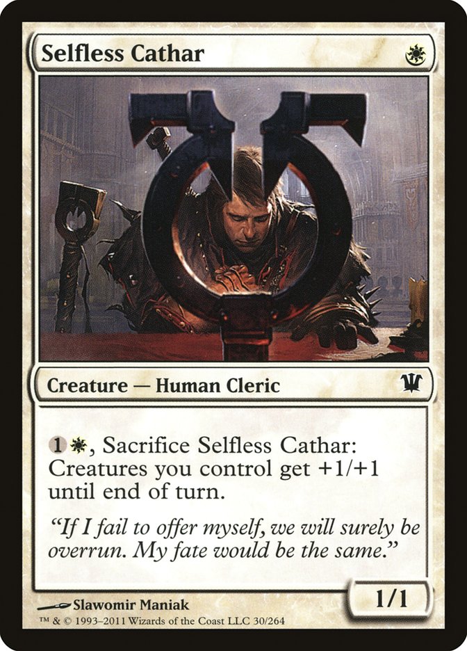 Selfless Cathar [Innistrad] - The Mythic Store | 24h Order Processing