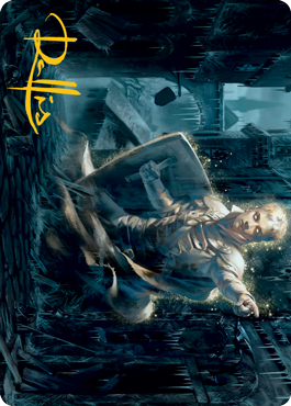 Dennick, Pious Apparition Art Card (Gold-Stamped Signature) [Innistrad: Midnight Hunt Art Series] - The Mythic Store | 24h Order Processing