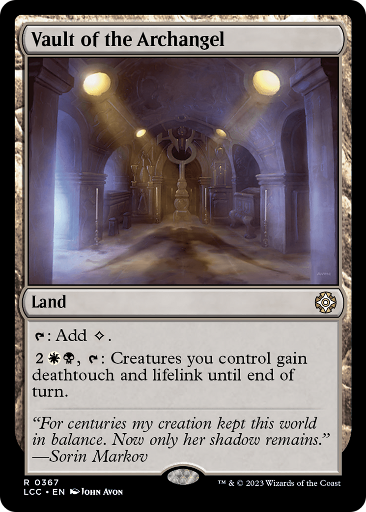 Vault of the Archangel [The Lost Caverns of Ixalan Commander] - The Mythic Store | 24h Order Processing