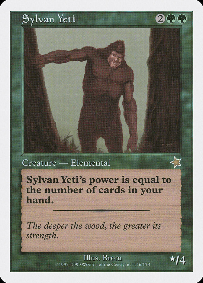 Sylvan Yeti [Starter 1999] - The Mythic Store | 24h Order Processing