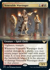 Venerable Warsinger (Extended Art) [Strixhaven: School of Mages] - The Mythic Store | 24h Order Processing