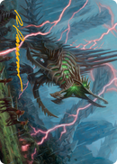 Etali, Primal Sickness Art Card (Gold-Stamped Signature) [March of the Machine Art Series] - The Mythic Store | 24h Order Processing