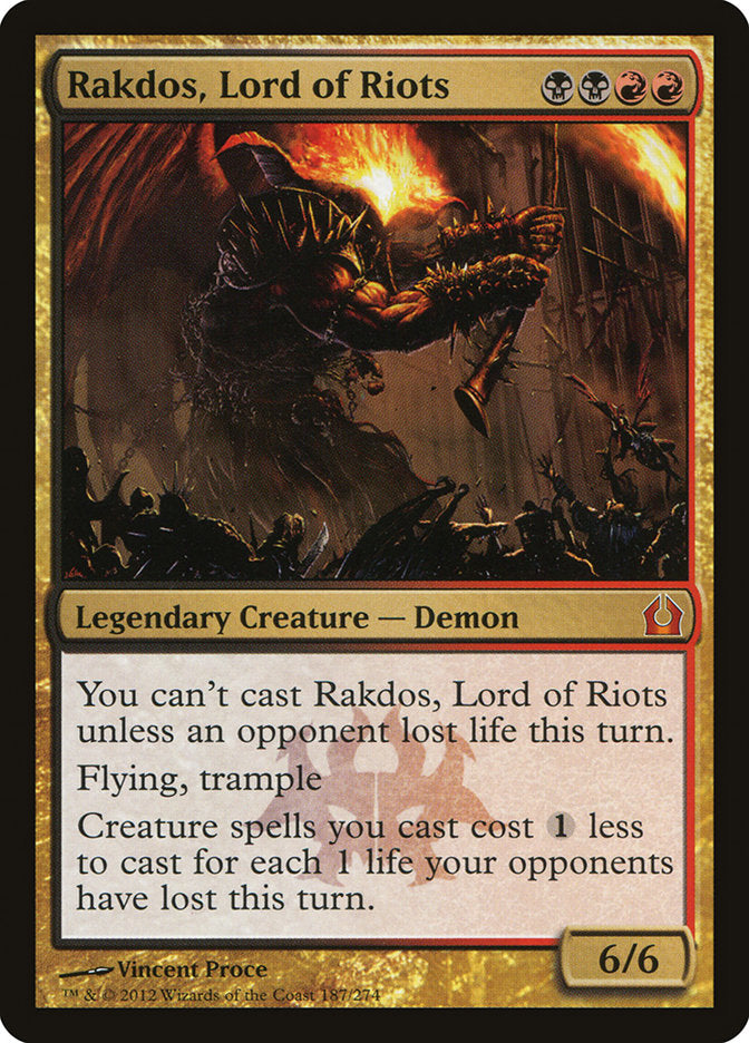 Rakdos, Lord of Riots [Return to Ravnica] - The Mythic Store | 24h Order Processing