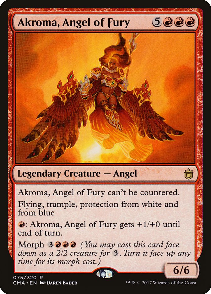 Akroma, Angel of Fury [Commander Anthology] - The Mythic Store | 24h Order Processing