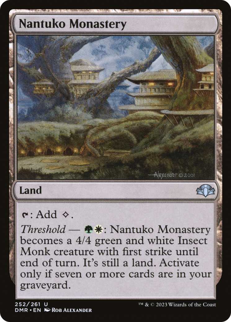 Nantuko Monastery [Dominaria Remastered] - The Mythic Store | 24h Order Processing