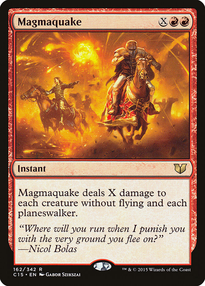 Magmaquake [Commander 2015] - The Mythic Store | 24h Order Processing