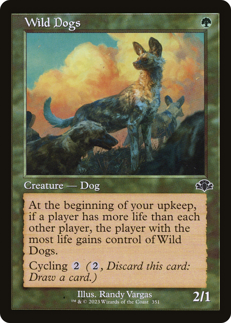 Wild Dogs (Retro) [Dominaria Remastered] - The Mythic Store | 24h Order Processing