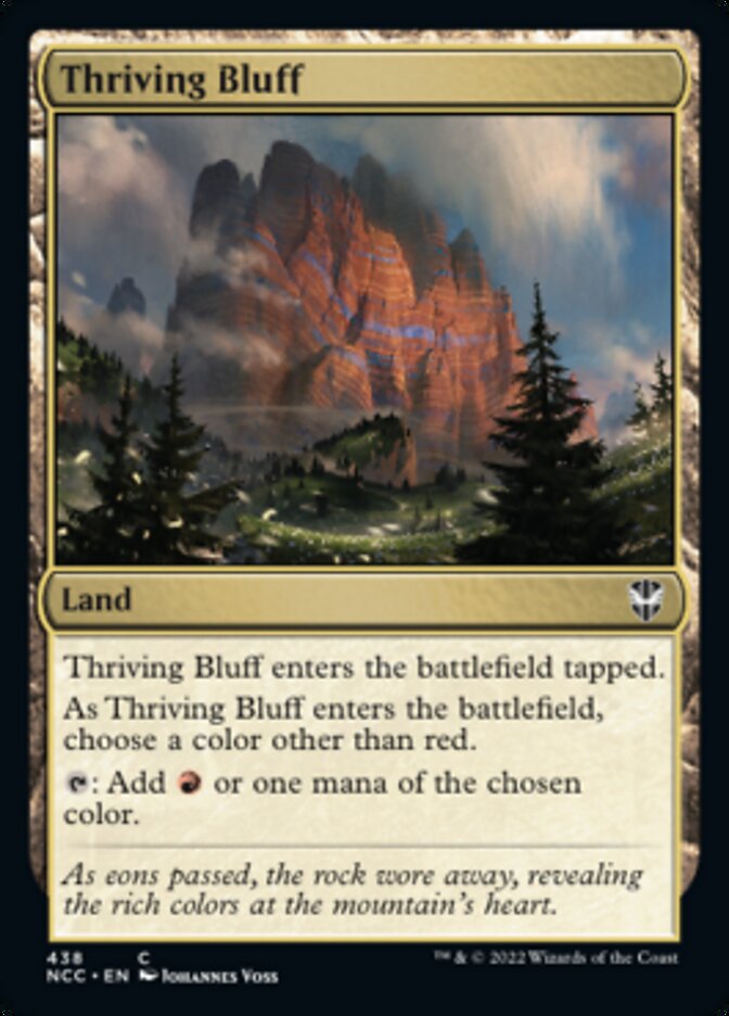 Thriving Bluff [Streets of New Capenna Commander] - The Mythic Store | 24h Order Processing