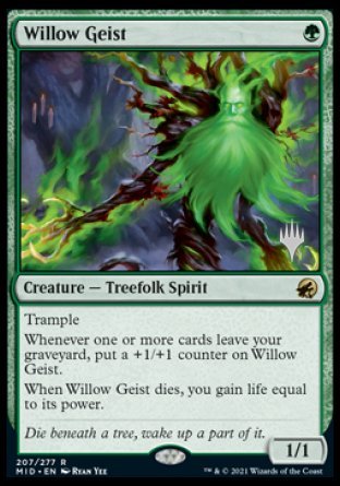 Willow Geist (Promo Pack) [Innistrad: Midnight Hunt Promos] - The Mythic Store | 24h Order Processing