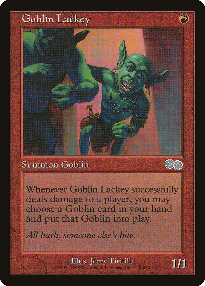 Goblin Lackey [Urza's Saga] - The Mythic Store | 24h Order Processing