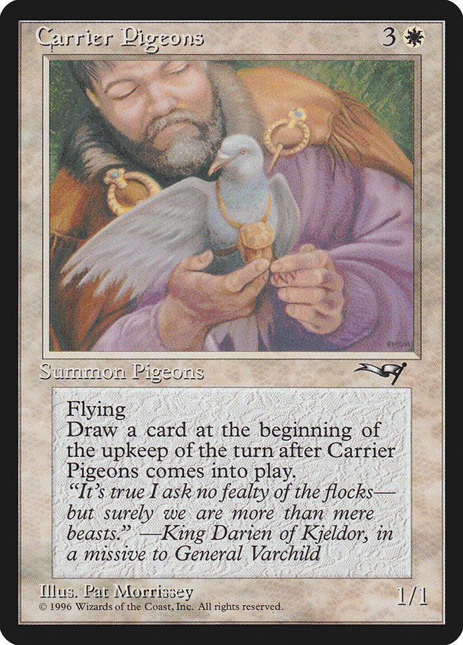 Carrier Pigeons (Holding Pigeon) [Alliances] - The Mythic Store | 24h Order Processing