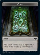 Copy // Human (010) Double-Sided Token [Innistrad: Crimson Vow Tokens] - The Mythic Store | 24h Order Processing