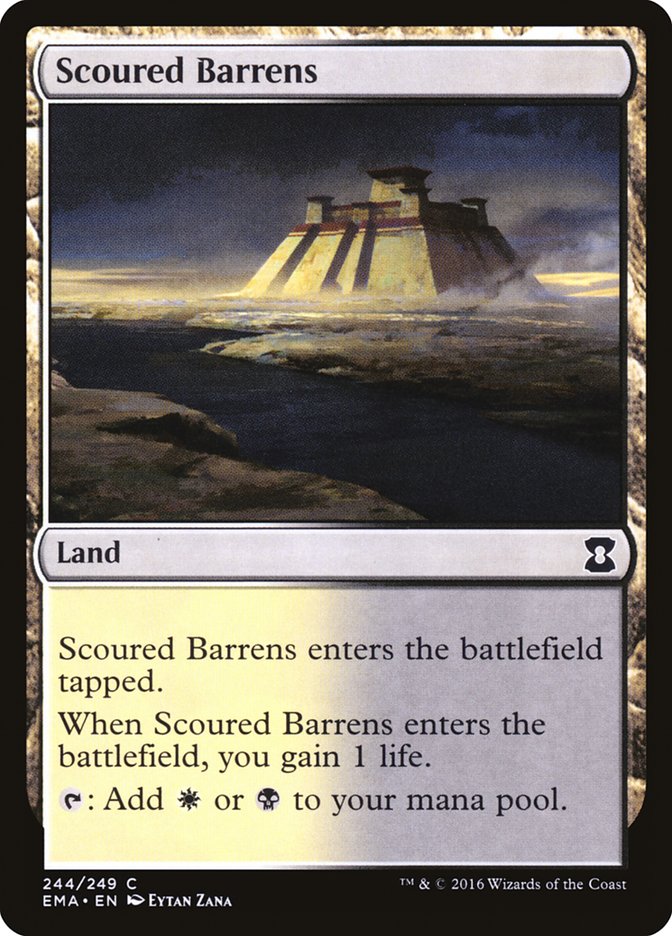 Scoured Barrens [Eternal Masters] - The Mythic Store | 24h Order Processing