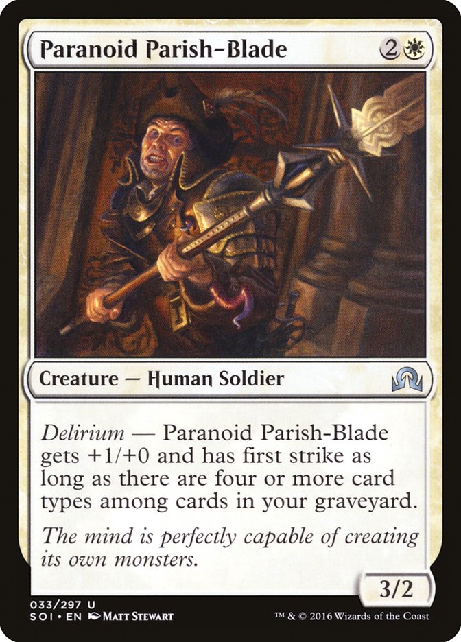 Paranoid Parish-Blade [Shadows over Innistrad] - The Mythic Store | 24h Order Processing