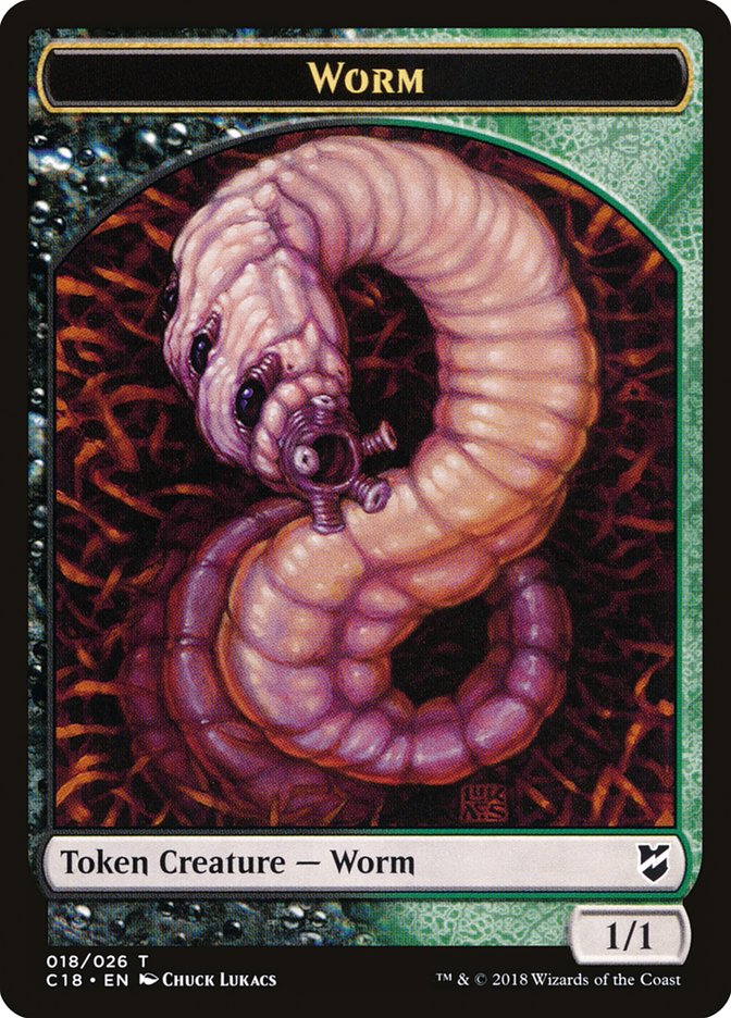 Worm Token [Commander 2018 Tokens] - The Mythic Store | 24h Order Processing