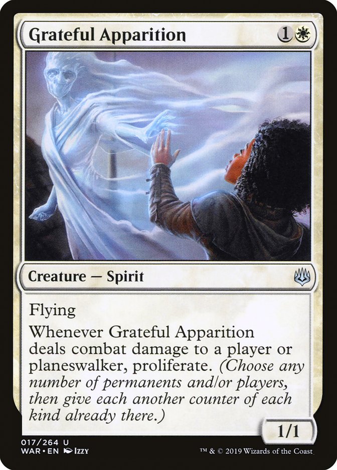 Grateful Apparition [War of the Spark] - The Mythic Store | 24h Order Processing