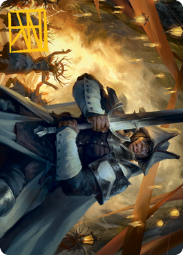 Ritual Guardian Art Card (Gold-Stamped Signature) [Innistrad: Midnight Hunt Art Series] - The Mythic Store | 24h Order Processing
