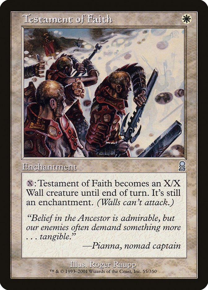 Testament of Faith [Odyssey] - The Mythic Store | 24h Order Processing