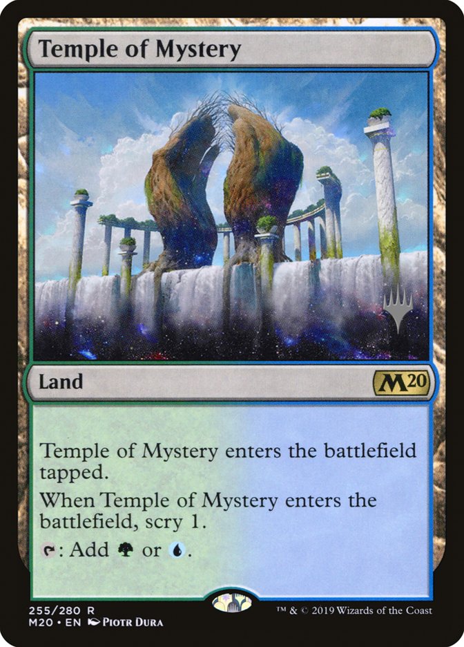 Temple of Mystery (Promo Pack) [Core Set 2020 Promos] - The Mythic Store | 24h Order Processing