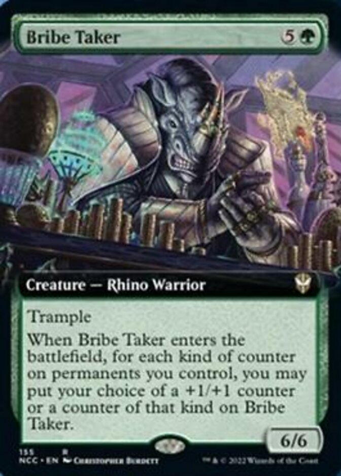 Bribe Taker (Extended Art) [Streets of New Capenna Commander] - The Mythic Store | 24h Order Processing