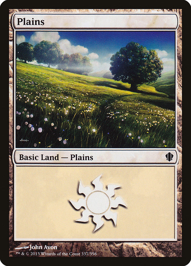 Plains (337) [Commander 2013] - The Mythic Store | 24h Order Processing