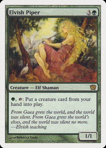 Elvish Piper [Ninth Edition] - The Mythic Store | 24h Order Processing