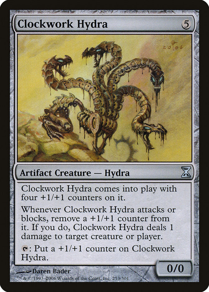 Clockwork Hydra [Time Spiral] - The Mythic Store | 24h Order Processing