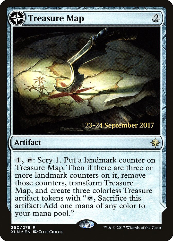 Treasure Map // Treasure Cove [Ixalan Prerelease Promos] - The Mythic Store | 24h Order Processing