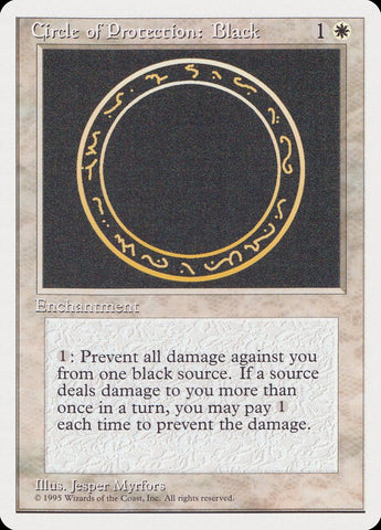 Circle of Protection: Black [Rivals Quick Start Set] - The Mythic Store | 24h Order Processing