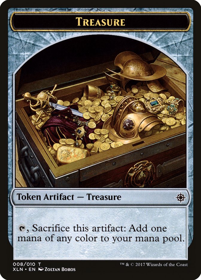 Vampire // Treasure Double-Sided Token [Ixalan Tokens] - The Mythic Store | 24h Order Processing