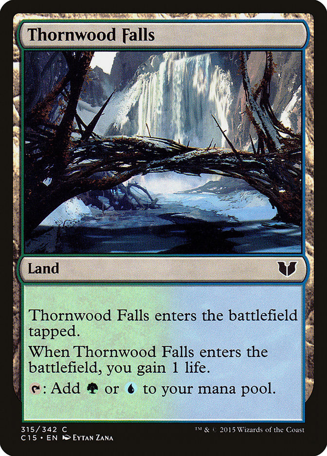 Thornwood Falls [Commander 2015] - The Mythic Store | 24h Order Processing