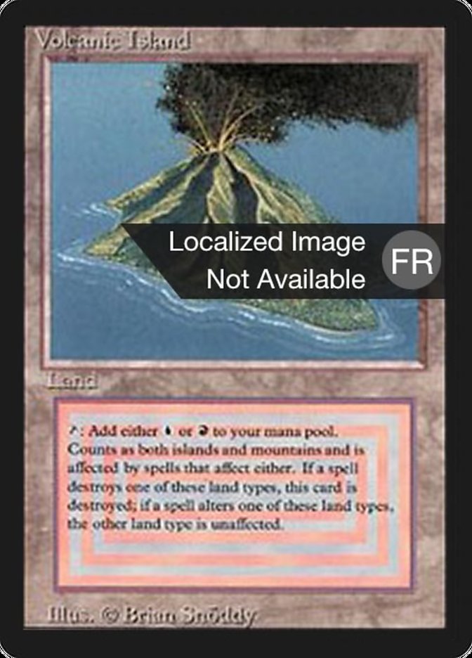 Volcanic Island [Foreign Black Border] - The Mythic Store | 24h Order Processing