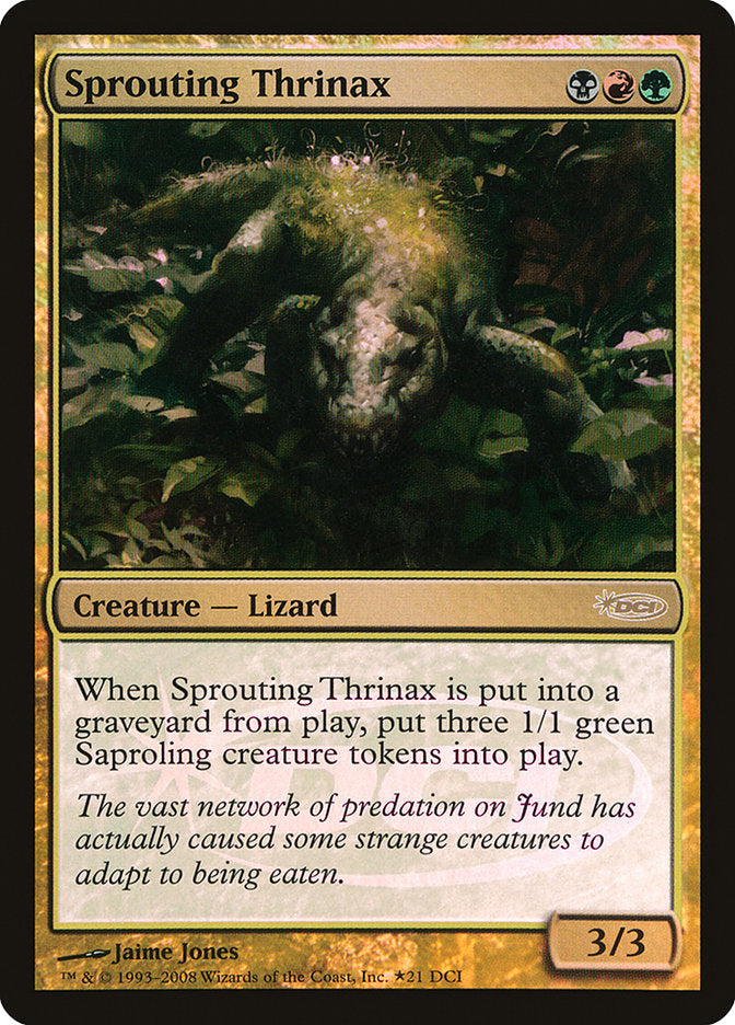 Sprouting Thrinax [Wizards Play Network 2008] - The Mythic Store | 24h Order Processing