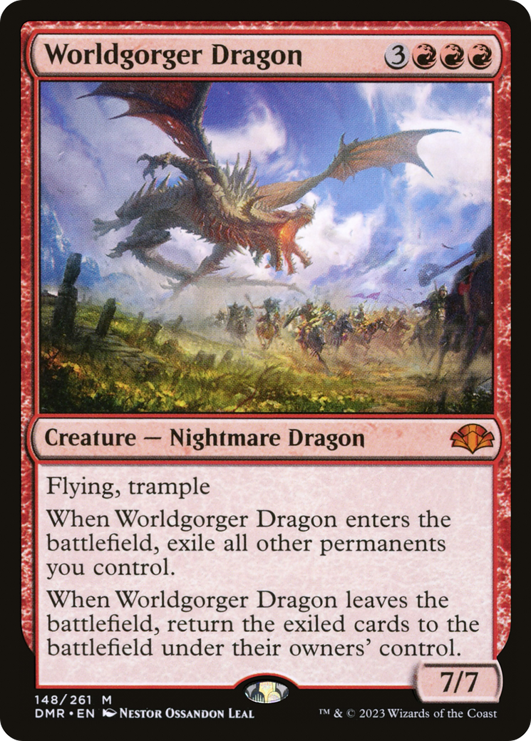 Worldgorger Dragon [Dominaria Remastered] - The Mythic Store | 24h Order Processing