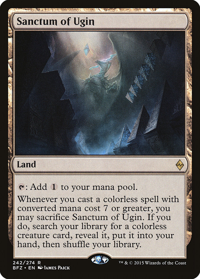 Sanctum of Ugin [Battle for Zendikar] - The Mythic Store | 24h Order Processing