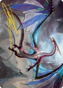 Moonveil Regent Art Card (Gold-Stamped Signature) [Innistrad: Midnight Hunt Art Series] - The Mythic Store | 24h Order Processing