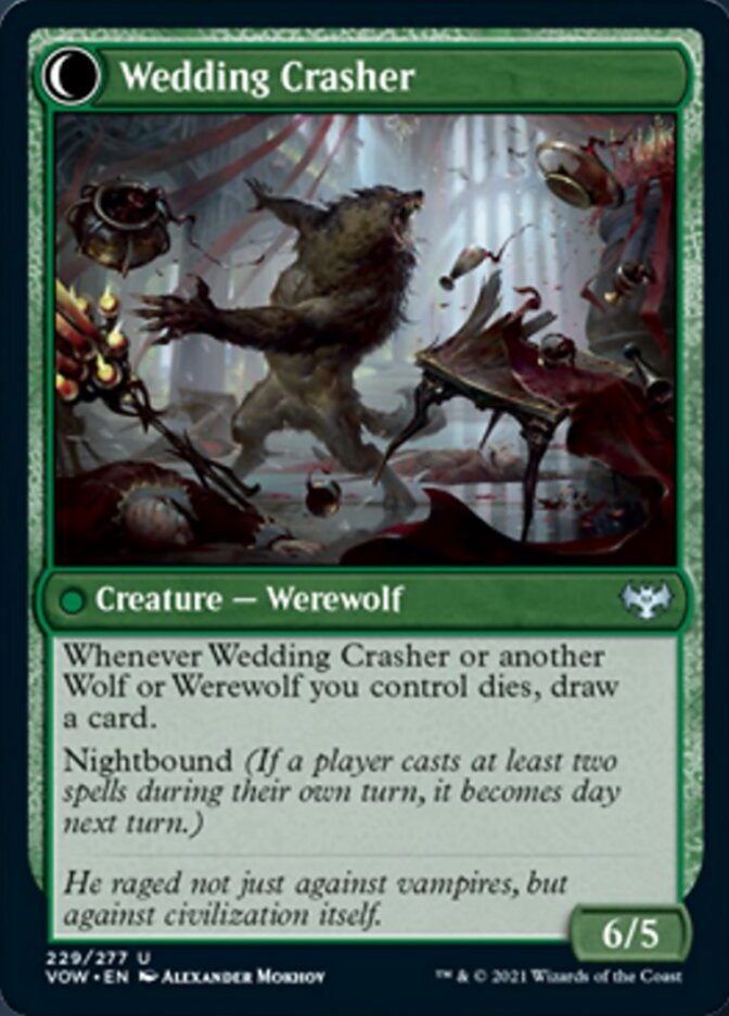 Wolfkin Outcast // Wedding Crasher [Innistrad: Crimson Vow] - The Mythic Store | 24h Order Processing