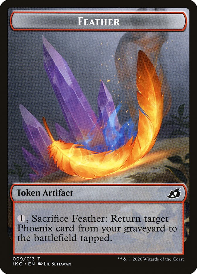 Feather Token [Ikoria: Lair of Behemoths Tokens] - The Mythic Store | 24h Order Processing