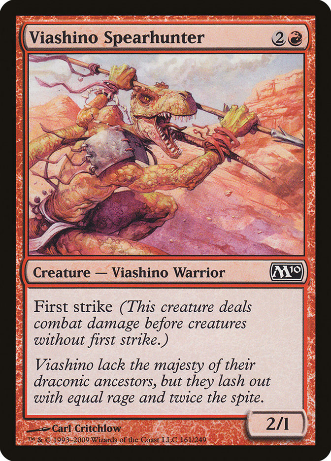 Viashino Spearhunter [Magic 2010] - The Mythic Store | 24h Order Processing