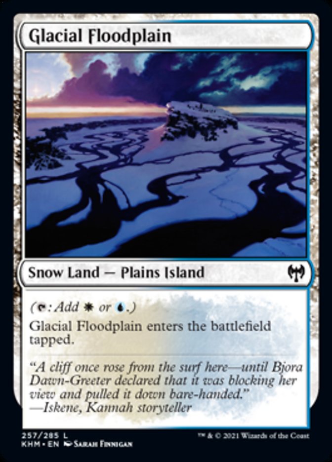 Glacial Floodplain [Kaldheim] - The Mythic Store | 24h Order Processing