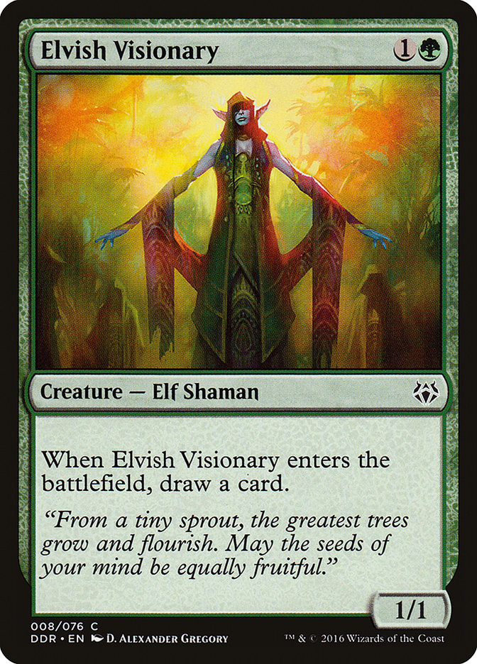 Elvish Visionary [Duel Decks: Nissa vs. Ob Nixilis] - The Mythic Store | 24h Order Processing