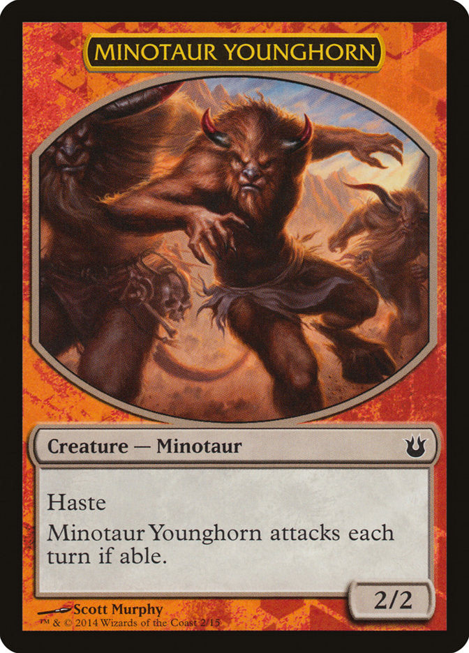 Minotaur Younghorn [Born of the Gods Battle the Horde] - The Mythic Store | 24h Order Processing