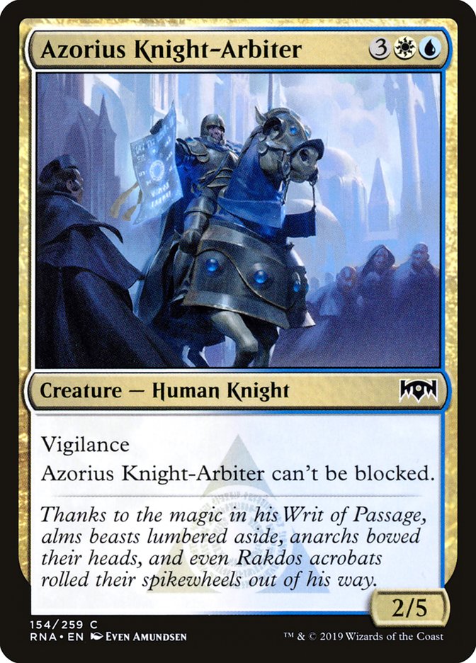 Azorius Knight-Arbiter [Ravnica Allegiance] - The Mythic Store | 24h Order Processing