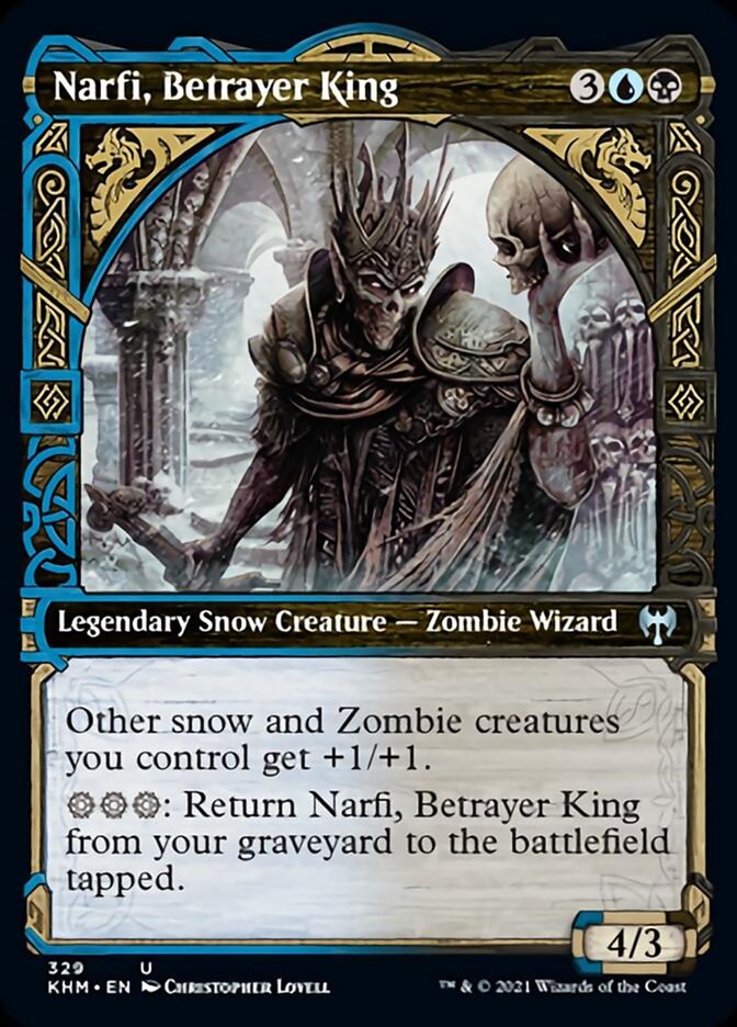 Narfi, Betrayer King (Showcase) [Kaldheim] - The Mythic Store | 24h Order Processing