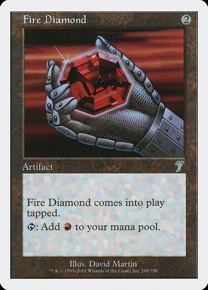 Fire Diamond [Seventh Edition] - The Mythic Store | 24h Order Processing