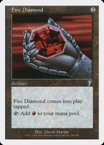 Fire Diamond [Seventh Edition] - The Mythic Store | 24h Order Processing