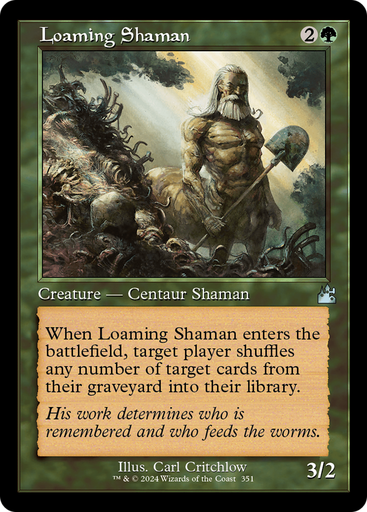 Loaming Shaman (Retro Frame) [Ravnica Remastered] - The Mythic Store | 24h Order Processing