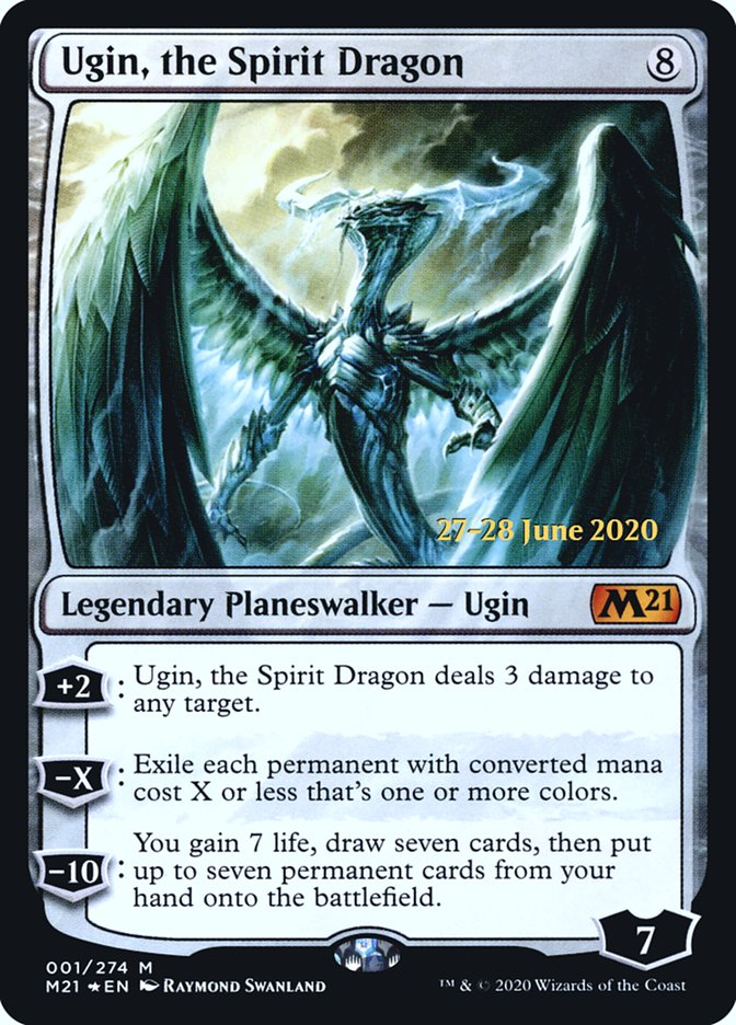 Ugin, the Spirit Dragon [Core Set 2021 Prerelease Promos] - The Mythic Store | 24h Order Processing